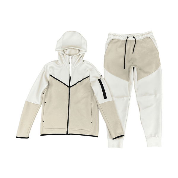 Nike Tech Fleece Tracksuit Cream