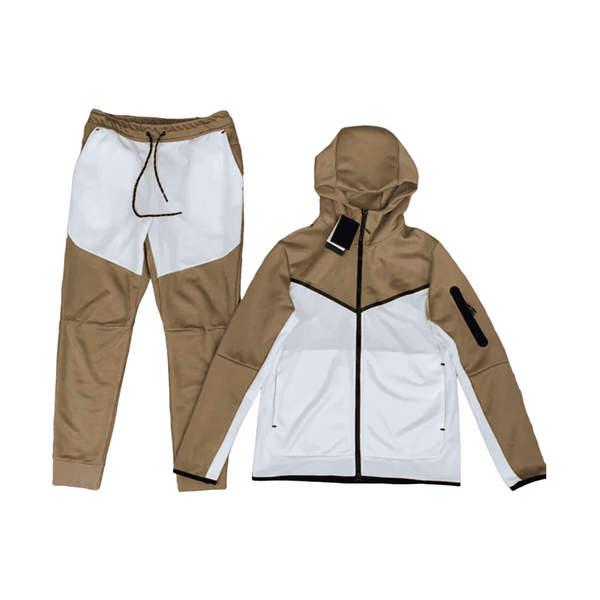 Nike Tech Fleece Tracksuit Khaki