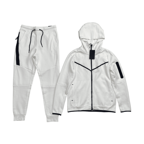 Nike Tech Fleece Tracksuit Milk White