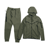 Nike Tech Fleece Tracksuit Green