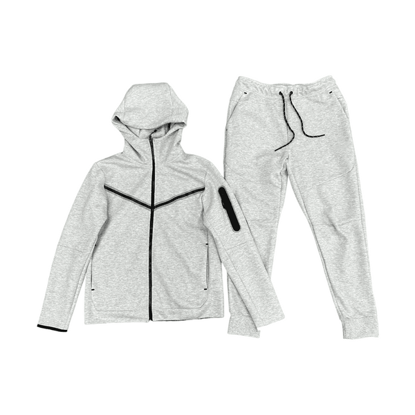 Nike Tech Fleece Tracksuit Light Grey