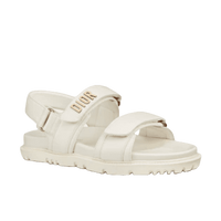 DIORACT SANDAL White Lambskin