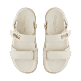 DIORACT SANDAL White Lambskin