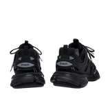 Balenciaga Track Black Reflective ribbon