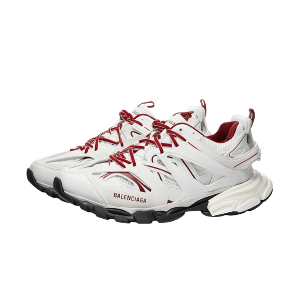 Balenciaga Track Sneaker White Burgundy