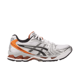 Asics GEL-Kayano 14 White / Piquante Orange