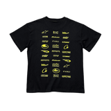 Corteiz Logos T-shirt Black