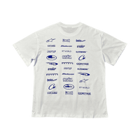 Corteiz Logos T-shirt White