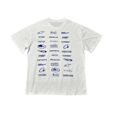 Corteiz Logos T-shirt White