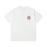 Chrome Hearts Pink Cross T-shirt