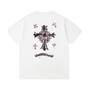 Chrome Hearts Pink Cross T-shirt