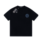 Chrome Hearts Blue Crosses T-shirt
