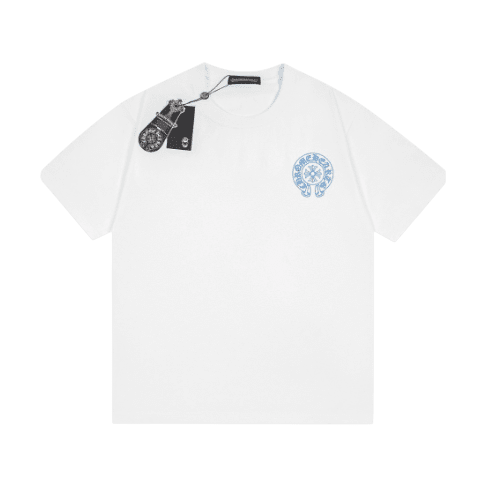 Chrome Hearts Blue Crosses T-shirt