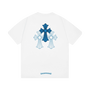 Chrome Hearts Blue Crosses T-shirt