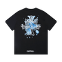 Chrome Hearts Blue Graffiti T-shirt