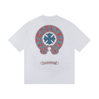 Chrome Hearts Orange Logo T-shirt