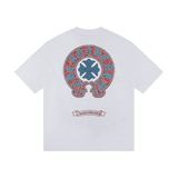 Chrome Hearts Orange Logo T-shirt
