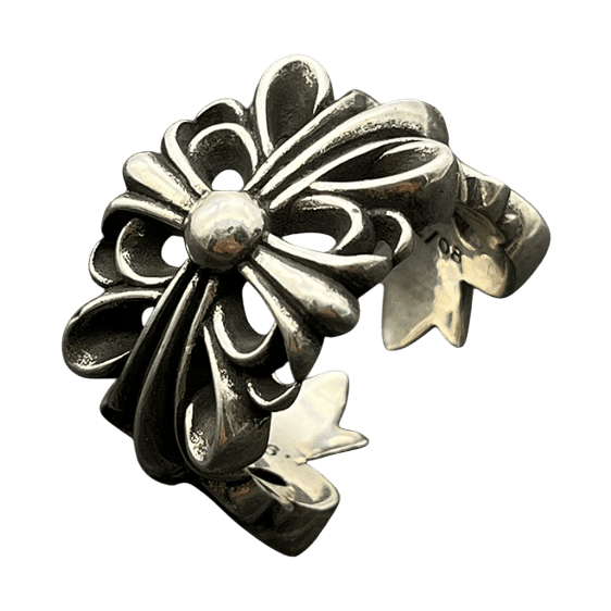 Chrome Hearts Double Floral Ring