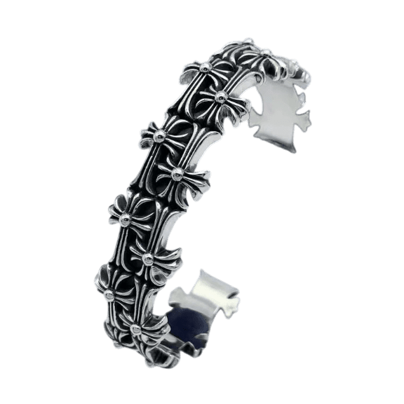 Chrome Hearts Double Cross Bracelet