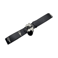 Chrome Hearts Tongue Belt
