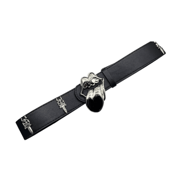 Chrome Hearts Tongue Belt