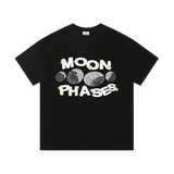 Moon Phases Broken Planet T-shirt