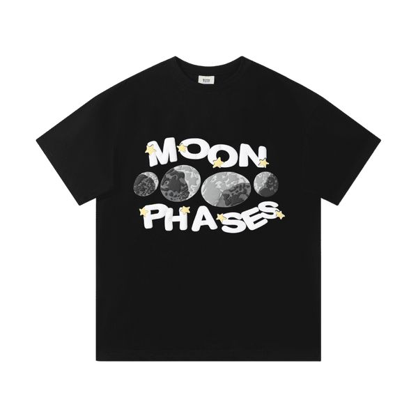 Moon Phases Broken Planet T-shirt