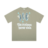 The Madness Never Ends Broken Planet T-shirt