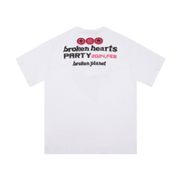 Broken Planet Hearts Party T-shirt