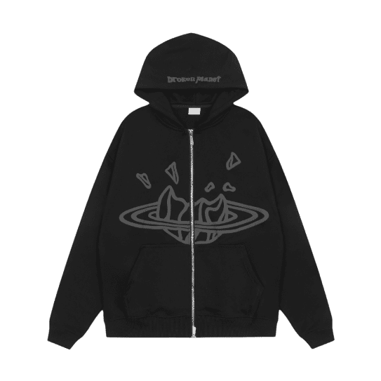 Broken Planet Saturn Tracksuit Black (set)