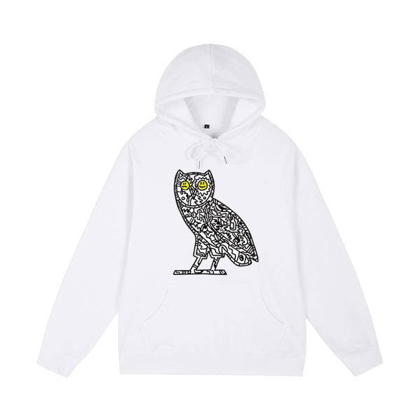 Drake OVO Smiley Owl Hoodie