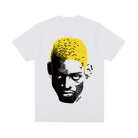 Dennis Rodman Head Graphic T-shirt