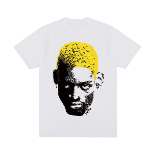 Dennis Rodman Head Graphic T-shirt