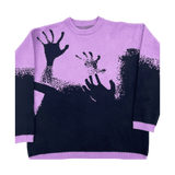 Purple Hands Sweater