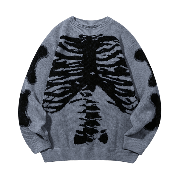 Blue X-ray Sweater