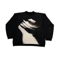 Blurred Face Sweater