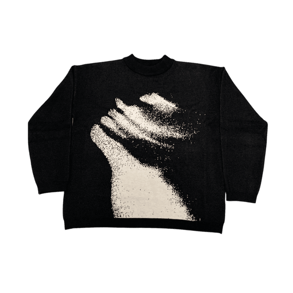 Blurred Face Sweater