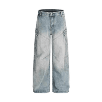 Straight Leg Basic Jeans