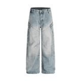 Straight Leg Basic Jeans