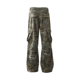 Cargo Pants Straight Leg Flared