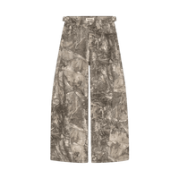 Camouflage Cargo Pants Straight Wide Leg