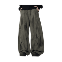 Splatter Dyed Jeans Distressed