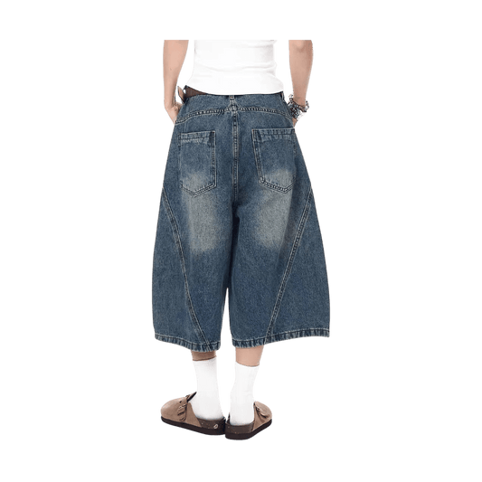 Washed Lightning Jorts