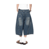 Washed Lightning Jorts