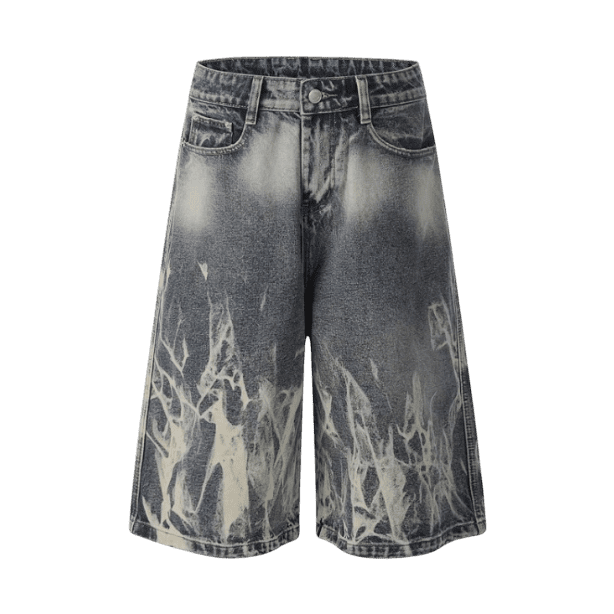 White Flame Jorts