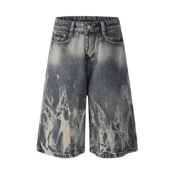 White Flame Jorts