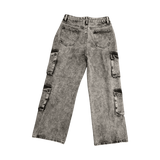 Grey Cargo Jeans