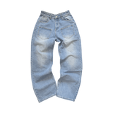 Flower Embroidered Jeans