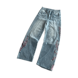Floral Jeans Samurai