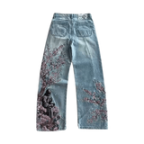 Floral Jeans Samurai